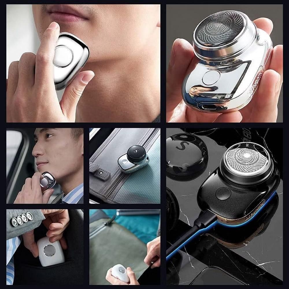 Mini Electric Shaver β Majboot Metal Banawat, Zabardast Power & Pocket-Ready Har Safar Ke Liye